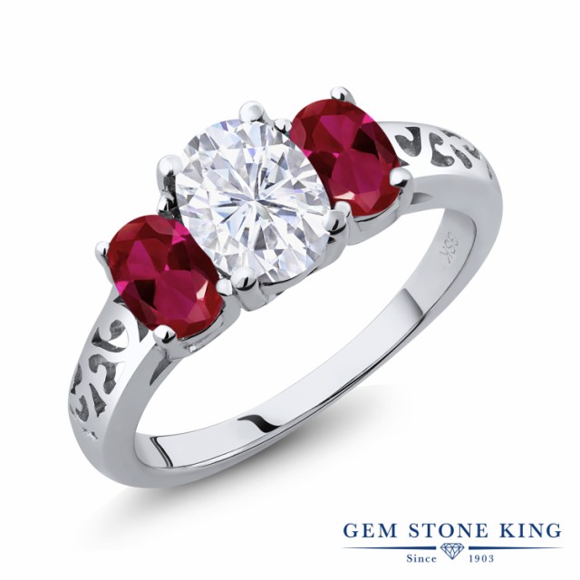 品質保証 指輪 シルバー925 アラベスク 3連 透かし の通販はau PAY マーケット - Gem Stone King ジュエリー専門店|商品ロッ リング レディース 2.5カラット Forever Classic モアサナイト Charles & Colvard 合成ルビー 格安最新作