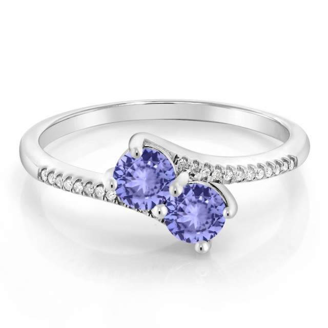 大人気爆買い 指輪 2連 小粒 ダブルストーン 12の通販はau PAY マーケット - Gem Stone King ジュエリー専門店| リング レディース 0.77カラット 天然石 タンザナイト 天然 ダイヤモンド 10金 ホワイトゴールド(K10) 大人気新品