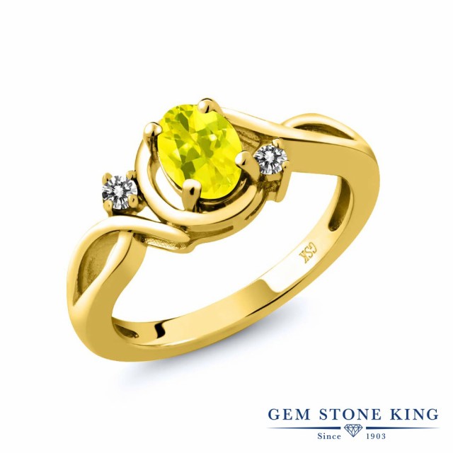 さげバッグ 指輪 シルバー925 イエローゴールドコーテの通販はau PAY マーケット - Gem Stone King ジュエリー専門 リング レディース 0.87カラット 天然石 ミスティックトパーズ (イエロー) 天然 ダイヤモンド けします