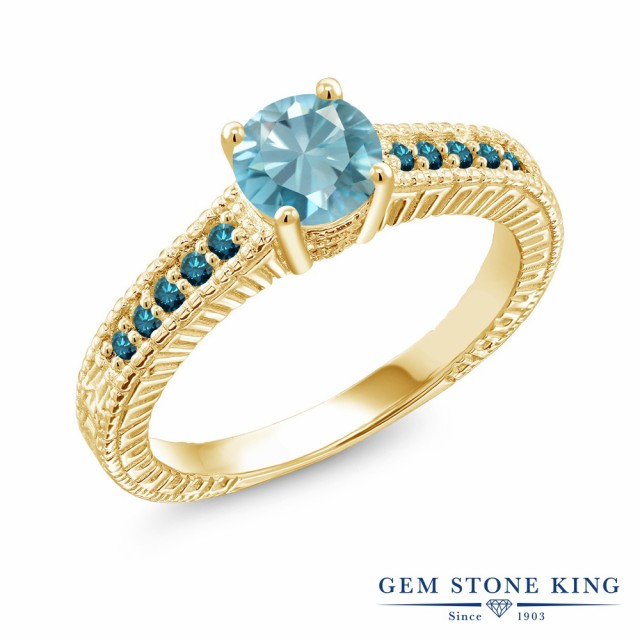 リッジリン 指輪 イエローゴールドコーティング 細工 の通販はau PAY マーケット - Gem Stone King ジュエリー専門 リング レディース 1.37カラット 天然石 ブルージルコン 天然 ブルーダイヤモンド シルバー925 ブランド