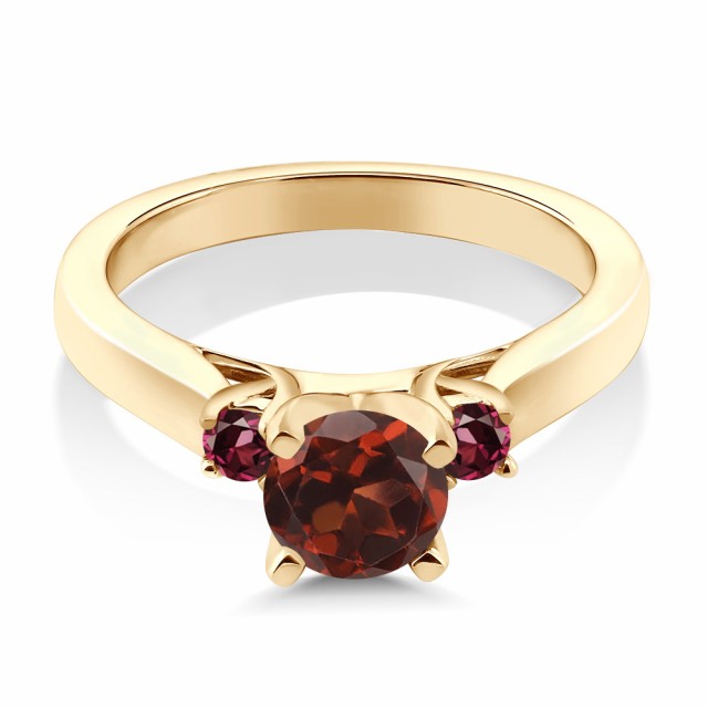 得価在庫 指輪 イエローゴールドコーティング スリーストーの通販はau PAY マーケット - Gem Stone King ジュエリー専 リング レディース 1.24カラット 天然 ガーネット ロードライトガーネット シルバー925 送料無料