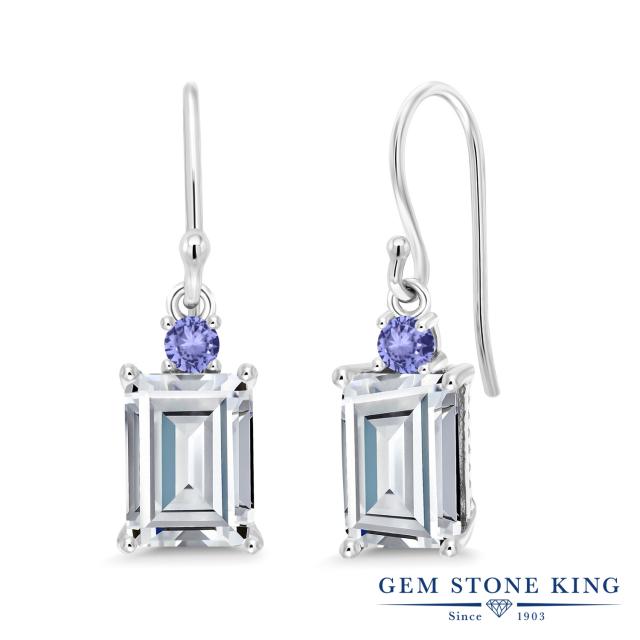 セール新品 ピアス タンザナイト 10金 ホワイトゴールド(K10) の通販はau PAY マーケット - Gem Stone King ジュエリー専門店|商品ロッ レディース 1.96カラット Forever Brilliant モアサナイト Charles & Colvard 天然石 超特価通販