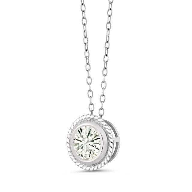 にまでこだ⑧ ネックレス 一粒 ベゼル ロープ モアの通販はau PAY マーケット - Gem Stone King ジュエリー専門店|商品ロ レディース 0.8カラット Forever Classic モアサナイト Charles & Colvard ペンダント シルバー925 りするシン