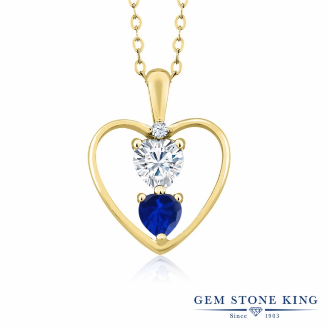 さげバッグ◥ ネックレス 合成サファイア シルバー925 イエロの通販はau PAY マーケット - Gem Stone King ジュエリー専門店|商品ロ レディース 1.01カラット Forever Brilliant モアサナイト Charles & Colvard ペンダント リーブラン