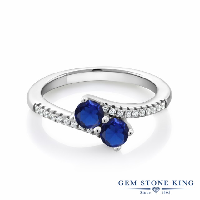 超歓迎国産 指輪 ダブルストーン 金属アレルギー対応の通販はau PAY マーケット - Gem Stone King ジュエリー専門店|商品ロットナンバ リング レディース 0.74カラット 合成サファイア シルバー925 小粒 細身 高品質爆買い