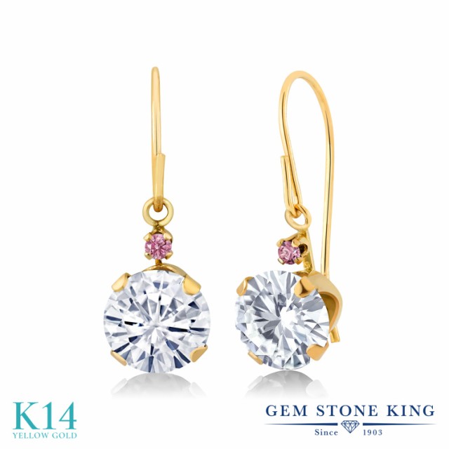 2022即納 ピアス ピンクラボグロウンダイヤモンド 14金 イエローゴールの通販はau PAY マーケット - Gem Stone King ジュエリー専門店|商品 レディース 1.63カラット Forever One DEF モアサナイト Charles & Colvard 国産特価