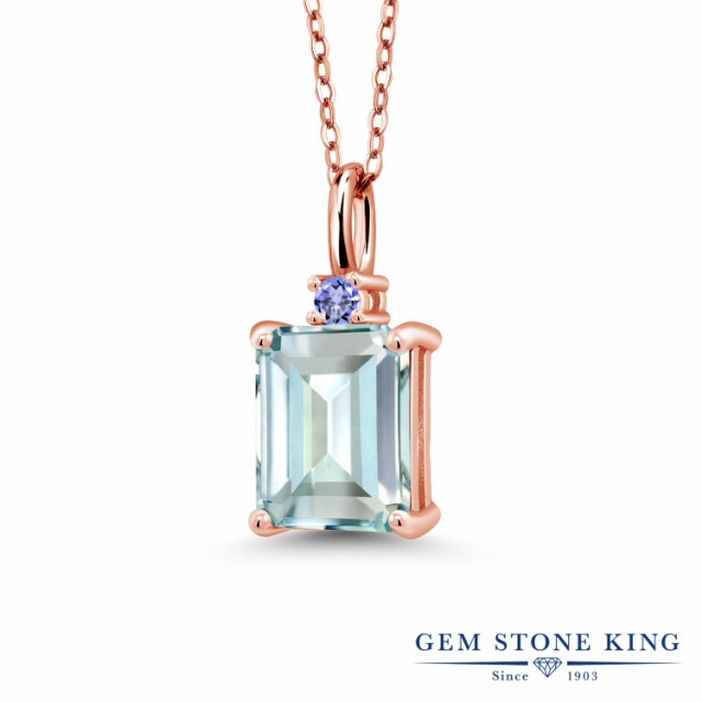 再入荷得価 ネックレス シルバー925 ピンクゴールドコーテの通販はau PAY マーケット - Gem Stone King ジュエリー専 レディース 2.34カラット シミュレイテッド アクアマリン ペンダント 天然石 タンザナイト お得格安