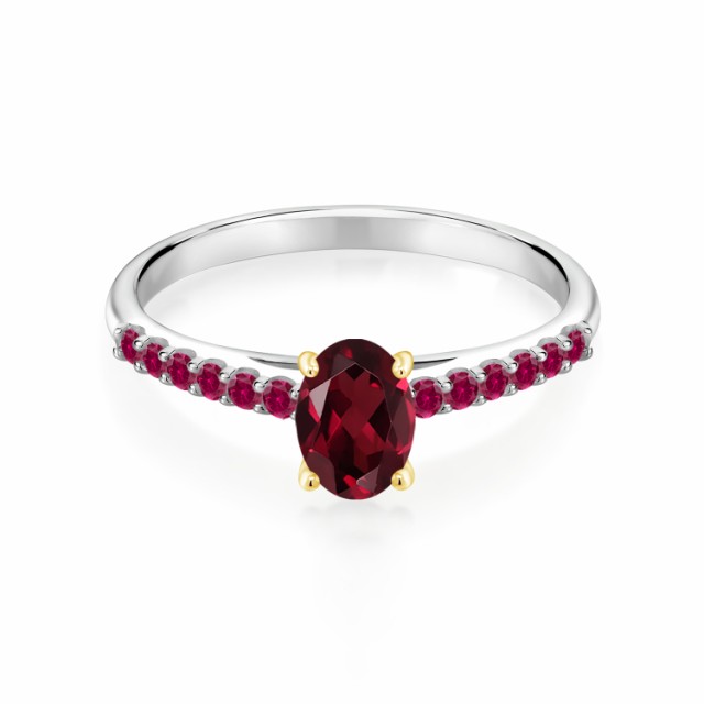 格安大得価 指輪 マルチストーン 天然石 プレゼントの通販はau PAY マーケット - Gem Stone King ジュエリー専 リング レディース 0.68カラット 天然 ロードライトガーネット 合成ルビー オーバル パヴェ 小粒 通販好評