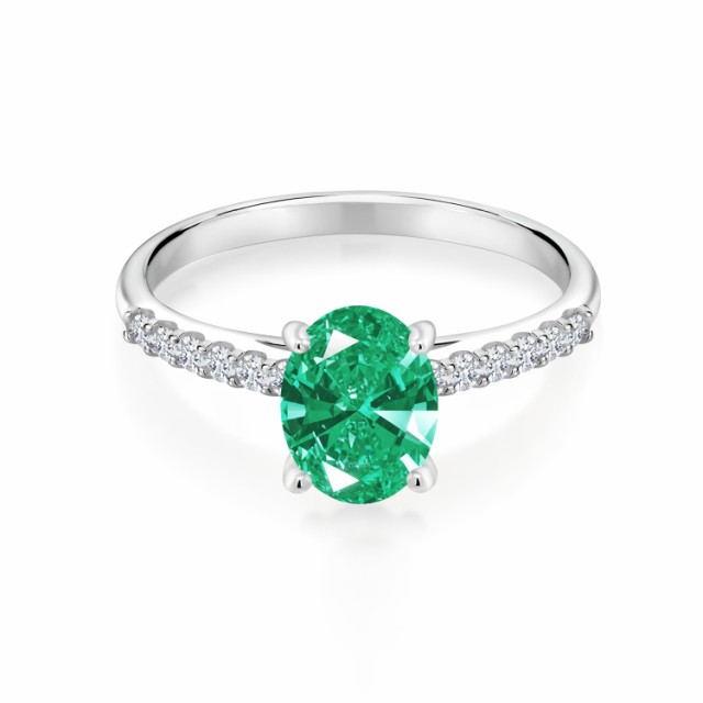 定番在庫あ 指輪 CZ 大粒 マルの通販はau PAY マーケット - Gem Stone King ジュエリー専門店| リング レディース 1.39カラット スワロフスキージルコニア (グリーン) 10金 ホワイトゴールド(K10) オーバル パヴェ お得国産
