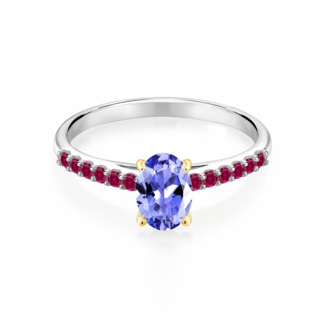 低価超激安 指輪 パヴェ マルチストーン 12の通販はau PAY マーケット - Gem Stone King ジュエリー専門店 リング レディース 0.93カラット 天然石 タンザナイト 合成ルビー 10金 ツートンゴールド(K10) オーバル 新作HOT