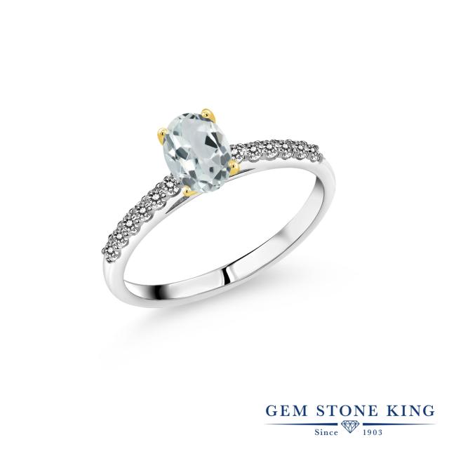 マルチスト 指輪 3月 誕生石 プレゼント の通販はau PAY マーケット - Gem Stone King ジュエリー専門 リング レディース 0.95カラット 天然 アクアマリン ダイヤモンド オーバル パヴェ マルチストーン 天然石 なカラーコ