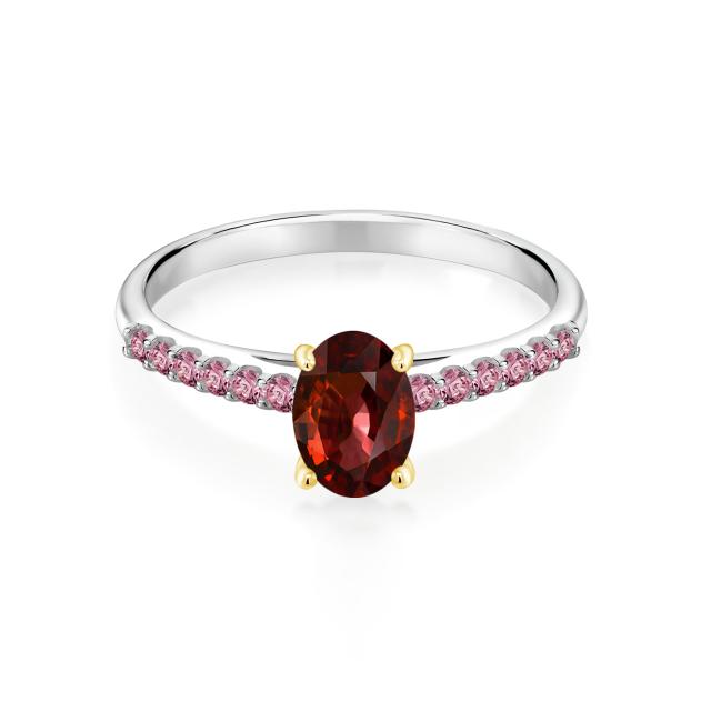 偉大な 指輪 リング レディース 1 43カラット 天然石 ジルコン チョコレートブラウン ピンクラボグロウンダイヤモンド オーバル パヴェ 大粒 欠品カラー再入荷 Simplepowersolar Com