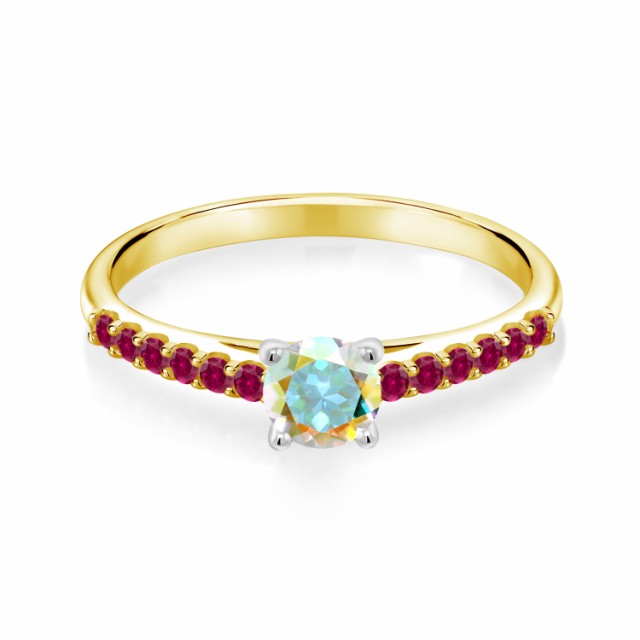 高品質2023 指輪 ツートンゴールド(K10) 一粒 の通販はau PAY マーケット - Gem Stone King ジュエリー専門店 リング レディース 0.73カラット 天然石 ミスティックトパーズ (マーキュリーミスト) 合成ルビー 10金 人気ショップ