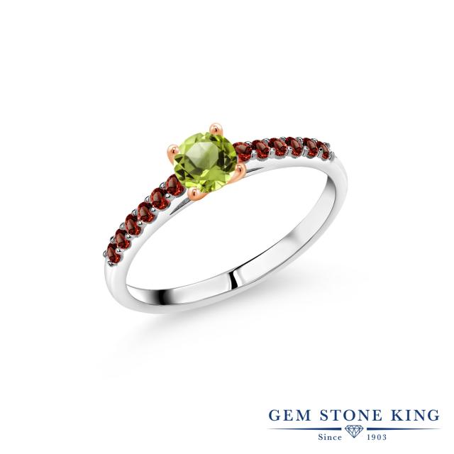 数量限定新作 指輪 パヴェ マルチストーン 8月 の通販はau PAY マーケット - Gem Stone King ジュエリー専門店 リング レディース 0.79カラット 天然石 ペリドット 天然 ガーネット 10金 ツートンゴールド(K10) 一粒 新品人気
