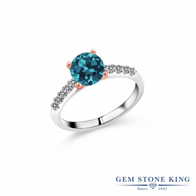 即納大人気 指輪 パヴェ 大粒 マルチの通販はau PAY マーケット - Gem Stone King ジュエリー専門店 リング レディース 2.03カラット 天然 ロンドンブルートパーズ ダイヤモンド 10金 ツートンゴールド(K10) 一粒 人気爆買い