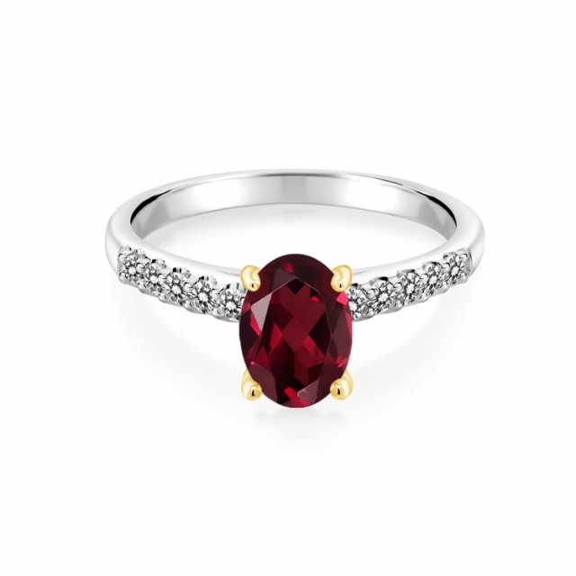 新品最安値 指輪 マルチストーン 天然石 プレゼンの通販はau PAY マーケット - Gem Stone King ジュエリー専 リング レディース 2.33カラット 天然 ロードライトガーネット ダイヤモンド オーバル パヴェ 大粒 最新作限定SALE