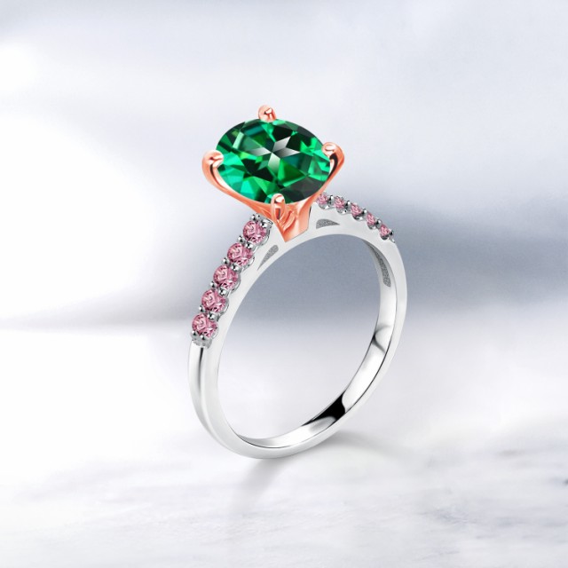 SALE2022 指輪 10金 ツートンの通販はau PAY マーケット - Gem Stone King ジュエリー専 リング レディース 2.38カラット 天然石 トパーズ レインフォレスト スワロフスキー ピンクラボグロウンダイヤモンド 低価好評