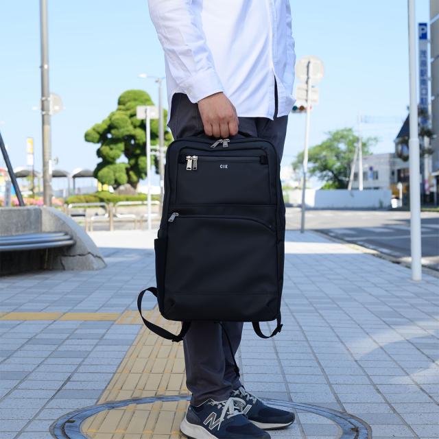CIE バックパック リュック シー VARIOUS SQUARE BACKPACK -01 約10L 13inch対応 メンズ レディース 通勤 通勤バッグ 通学 デイリー ブランド 評判 人気 防水 撥水 軽量 軽い おすすめ 正規品 日本製 021826