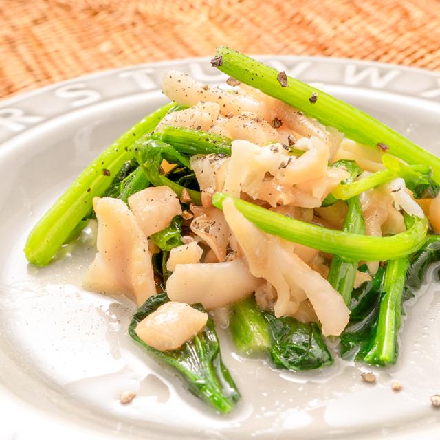 つぶ貝バター焼き