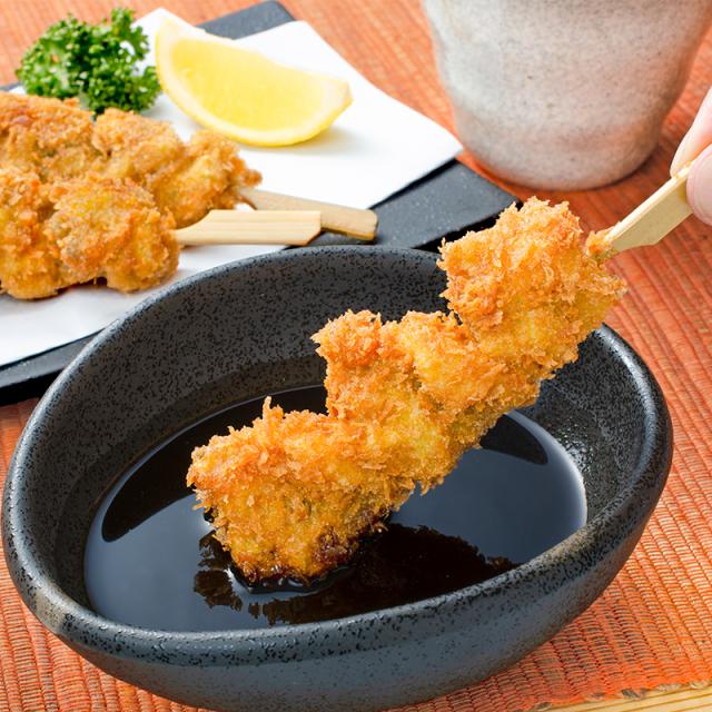 つぶ貝串フライ
