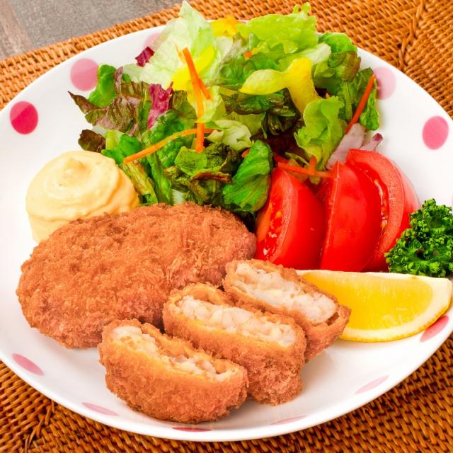 海老カツ 皿盛り