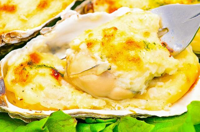 牡蠣グラタンアップ２