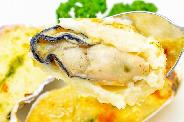 牡蠣グラタンアップ３