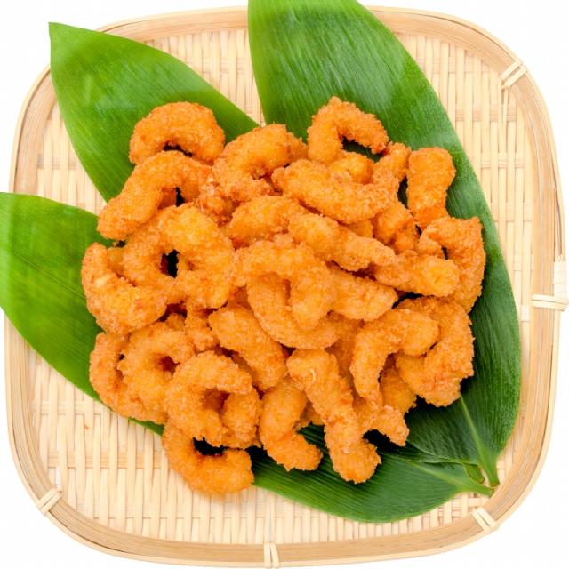 ポップコーンシュリンプ 真上