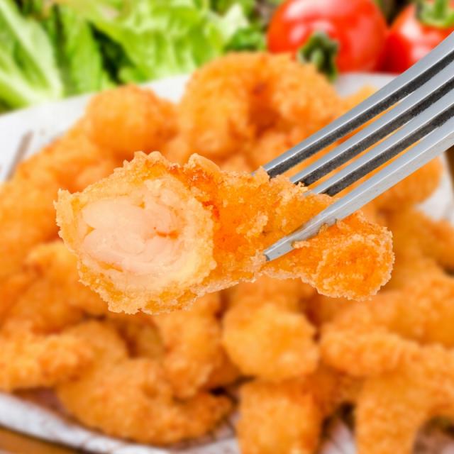 ポップコーンシュリンプ 断面