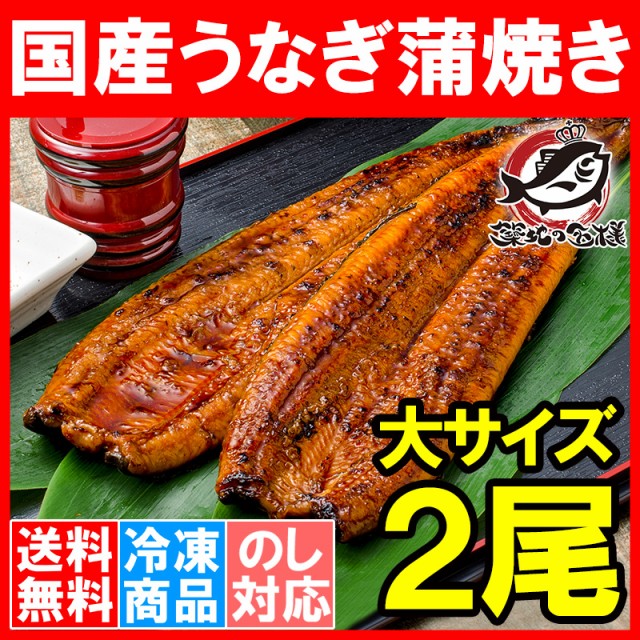 国産うなぎ蒲焼き特大サイズ