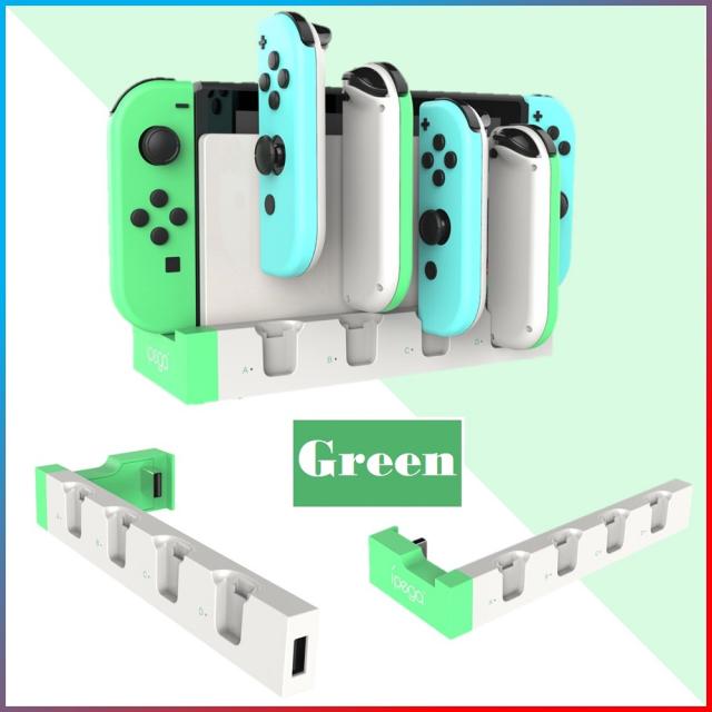 【送料無料】	
有機EL スイッチ本体 USBポート に差し込むだけ joycon Joy-Conスイッチ充電 4台 2台 同時充電 父の日 プレゼント