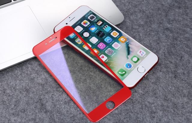 iPhone7 Plus iPhone8 Plus ブルーライトカット 全面保護 強化ガラス 画面フィルム