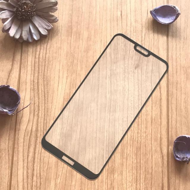 HUAWEI P20 lite 全面保護 強化ガラス 画面フィルム