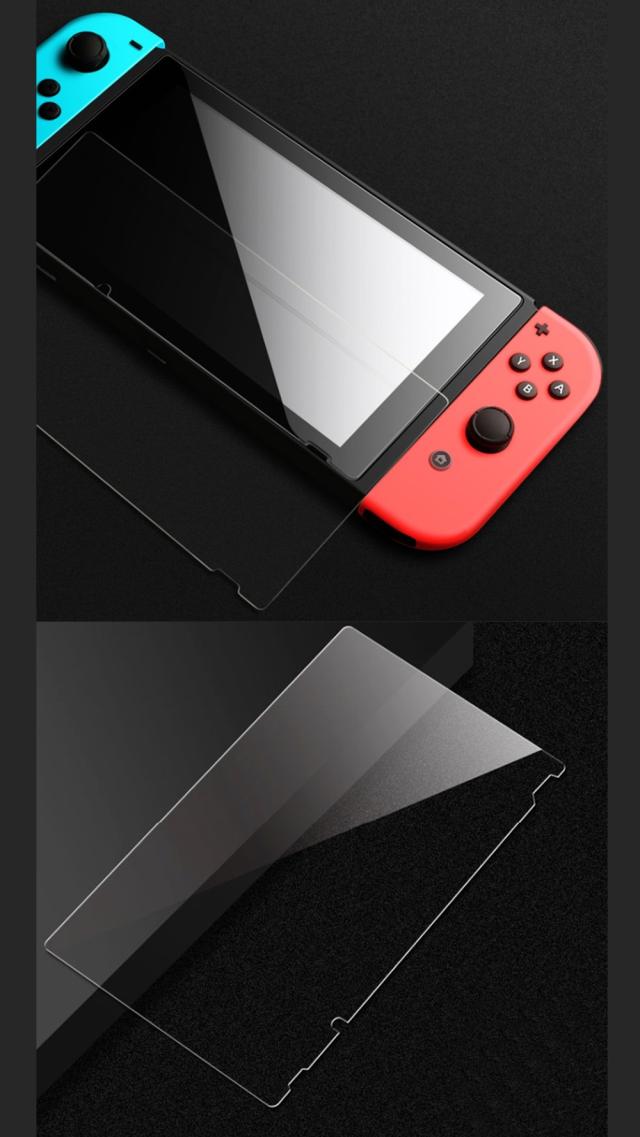 nintendo switch ブルーライトカット 全面保護 強化ガラス 画面フィルム