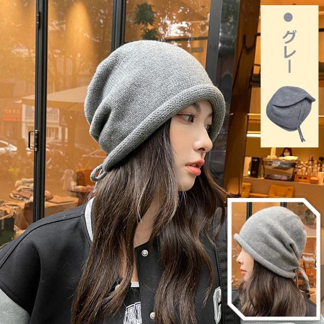 【2022新作】ニット帽 耳あて 秋冬定番アイテム 送料無料