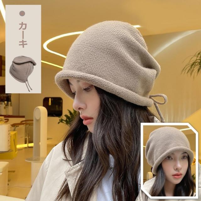 【2022新作】ニット帽 耳あて 秋冬定番アイテム 送料無料