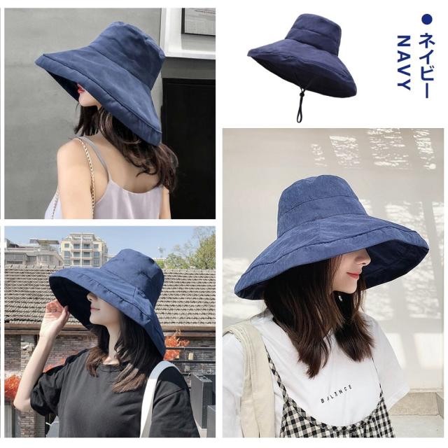 つば広帽子 レディース 折りたたみ UVカット ファッション小物 お洒落