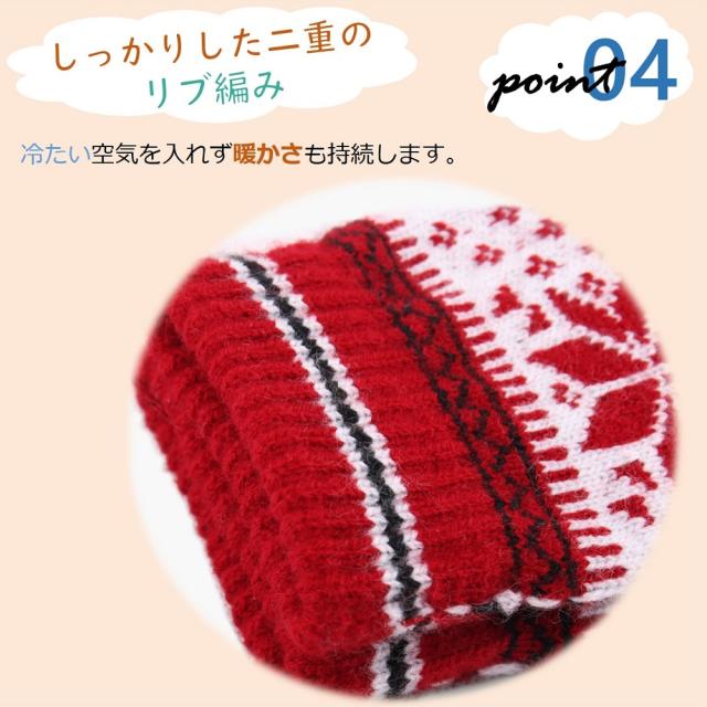 送料無料 スマホ対応 操作可能 ニット手袋 防寒 暖かい 冬 秋 おしゃれ タッチパネル