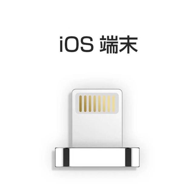 マグネットケーブル 専用端子 マグネット 端子のみ iPhone ライトニング端子 micro USB コネクター Type-C USB