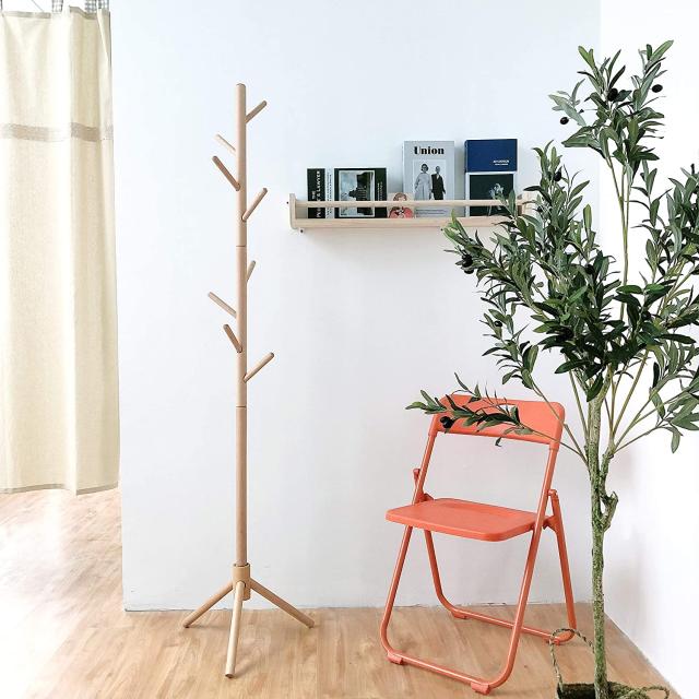 木製 ポールハンガー ブナ コートハンガー