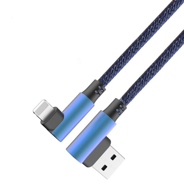 L字型 Lightning ライトニング ケーブル 1M