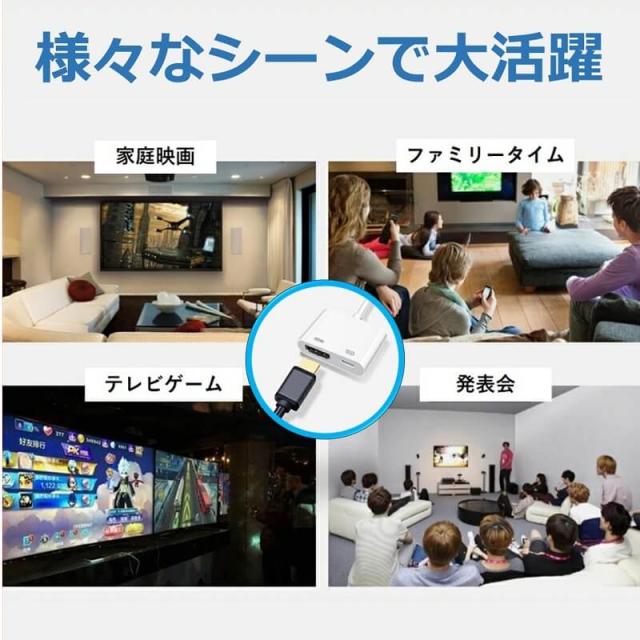 【送料無料】iPhone iPad 変換アダプタ OTG ケーブル
