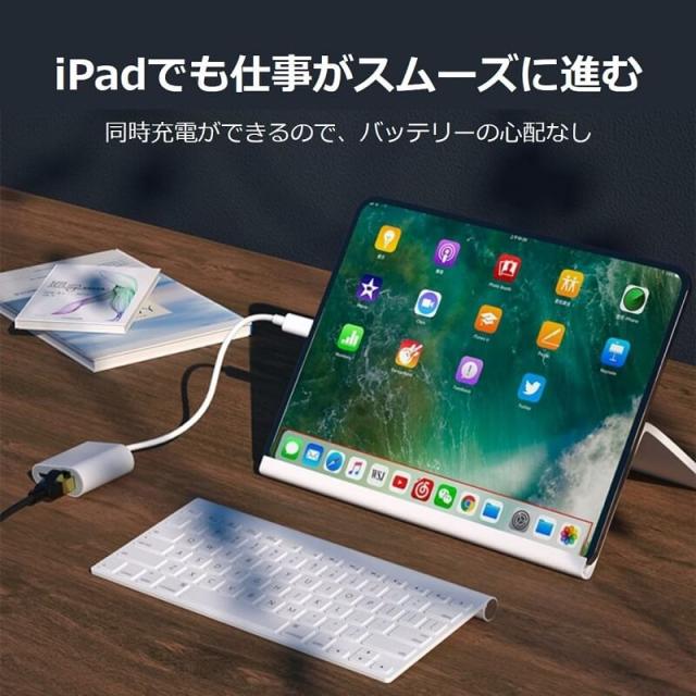 【送料無料】iPhone iPad 変換アダプタ OTG ケーブル