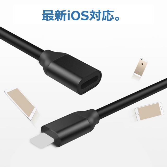【送料無料】iPhone iPad 変換アダプタ OTG ケーブル
