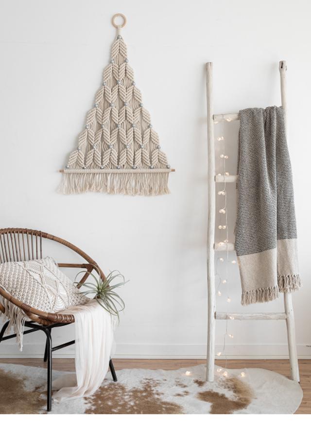 マクラメツリー クリス おしゃれ照明 インテリア雑貨 クリスマス クリスマスツリー
