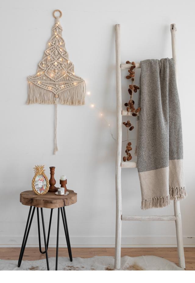 マクラメツリー イブ おしゃれ照明 インテリア雑貨 クリスマス クリスマスツリー