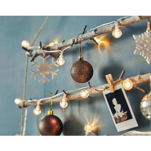 壁掛けツリー アンティークブラウン L おしゃれ照明 インテリア雑貨 クリスマス クリスマスツリー