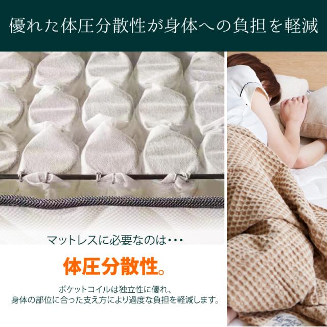 フェアリー ポケットコイルマットレス シングル