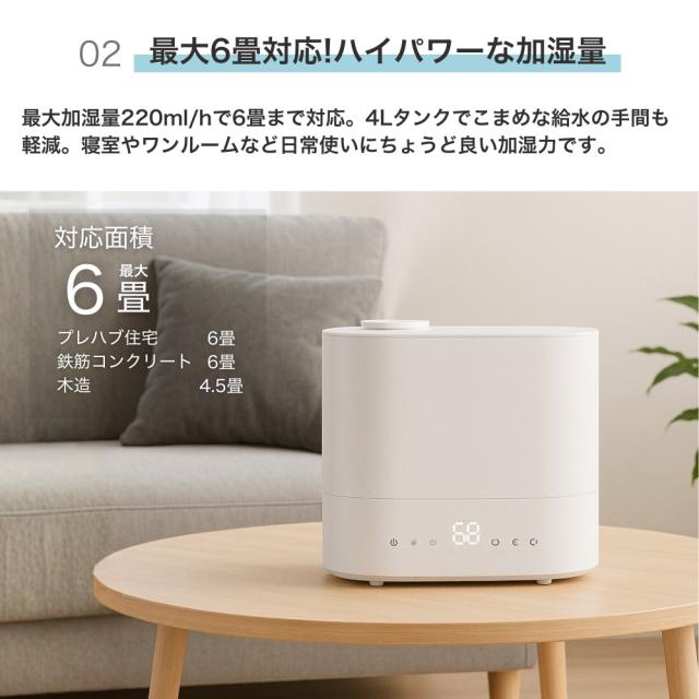 ハイブリット加湿器Cototo