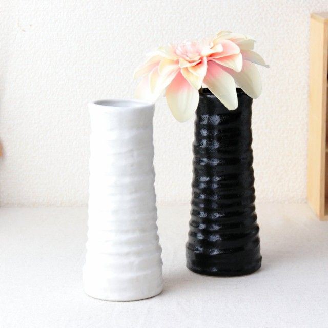 Amazon.co.jp: 美濃 不動窯 花瓶 レア 斬新 な デザイン 花器 花